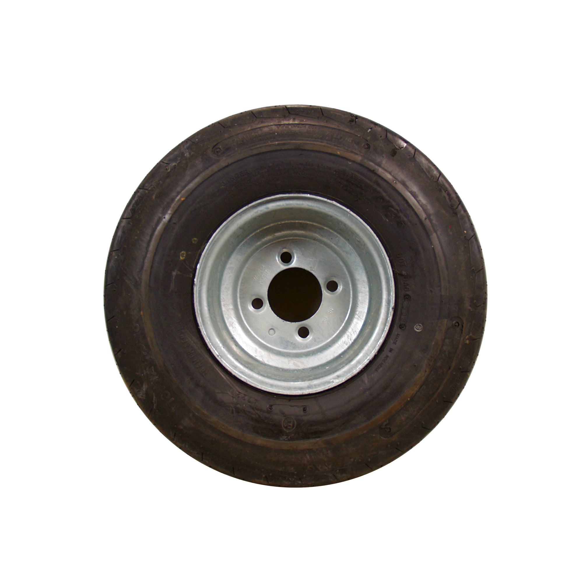 Americana Tire and Wheel 3H400 Economy Radial Tire and Wheel 20.5 x 8 x 10 C/5-Hole - Galvanized Standard Rim