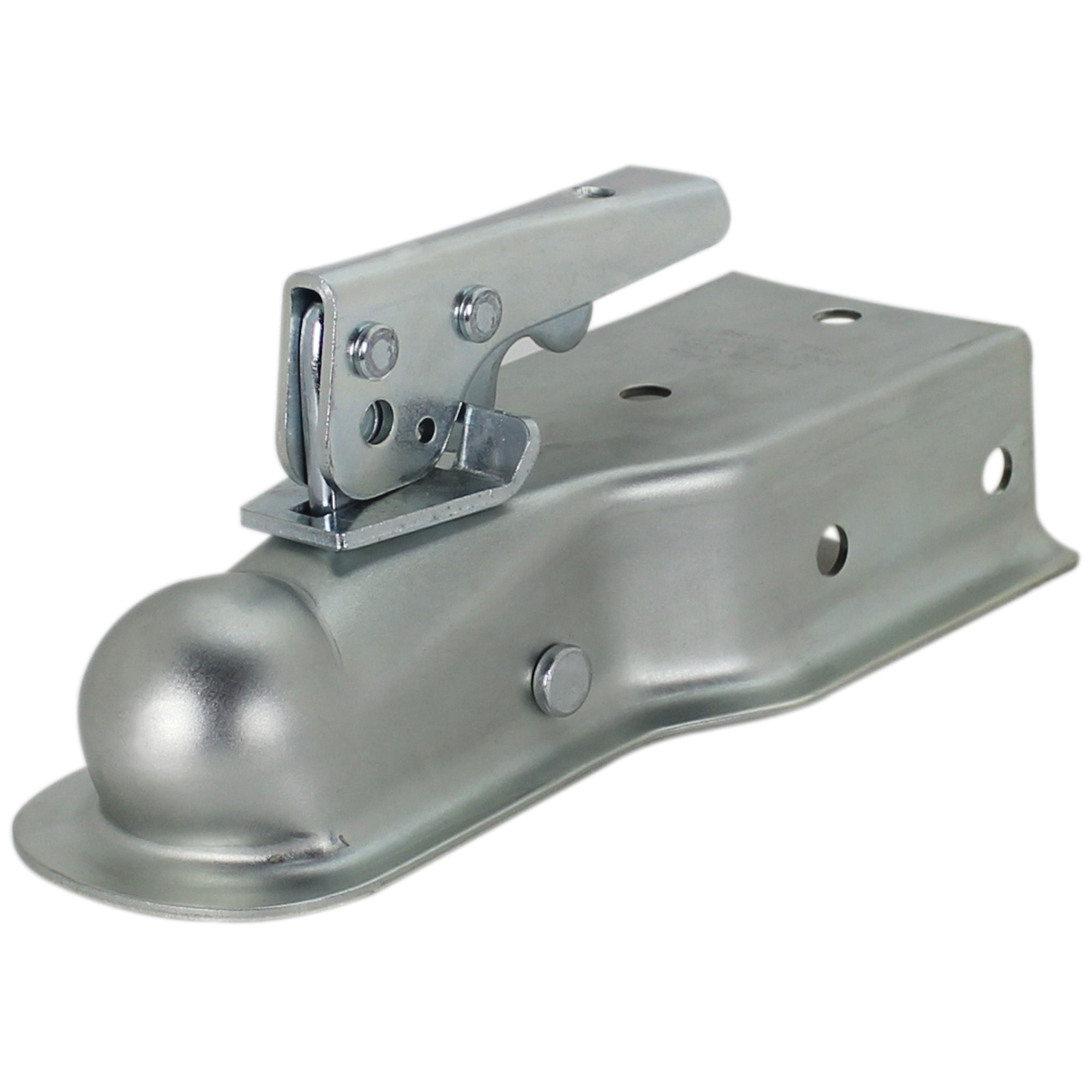 COUPLER 1-7/8 X 3" CHANNEL 2000LBS CHROME PLATED