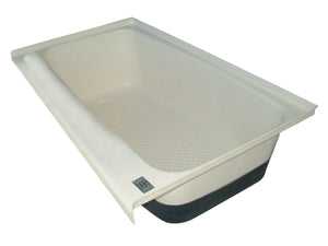 Icon 00482 Bath Tub with Left Hand Drain TU700LH - Polar White