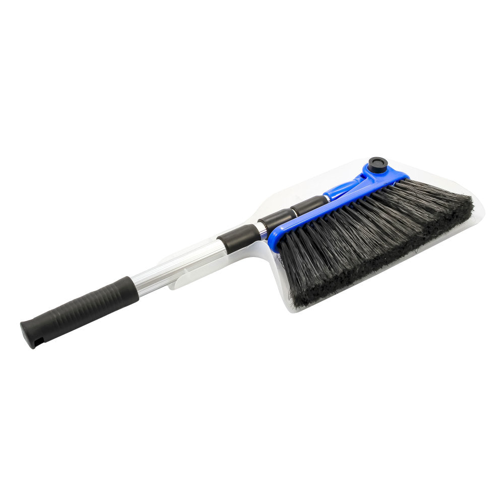 Camco 43623 Adjustable Broom With Dust Pan