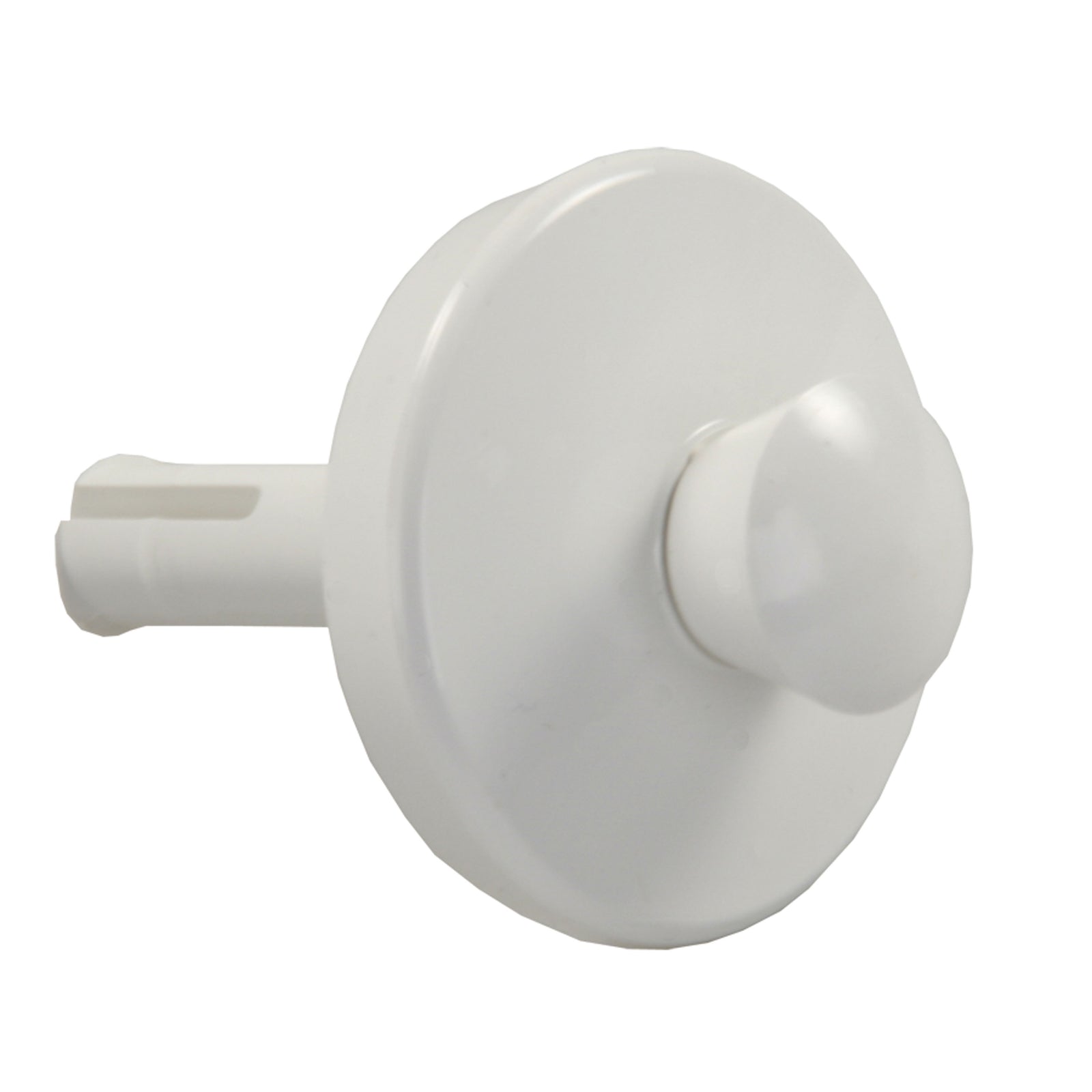JR Products 95105 Single Stem Pop-Up Stopper - White