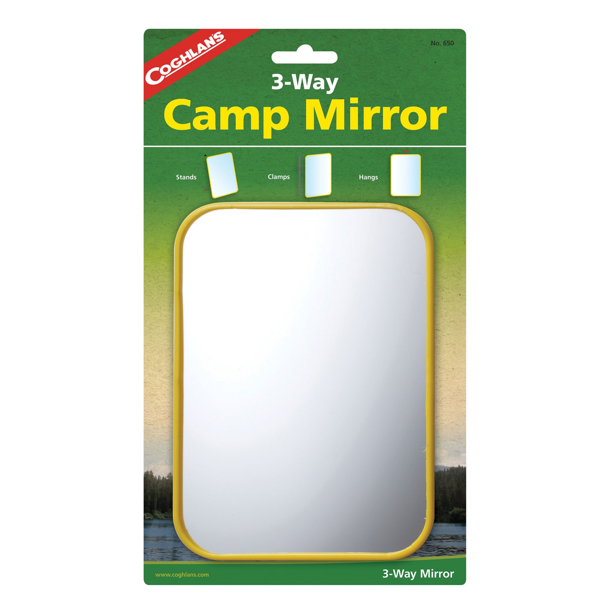 Coghlan's 650 Camping Mirror - 5" x 7"