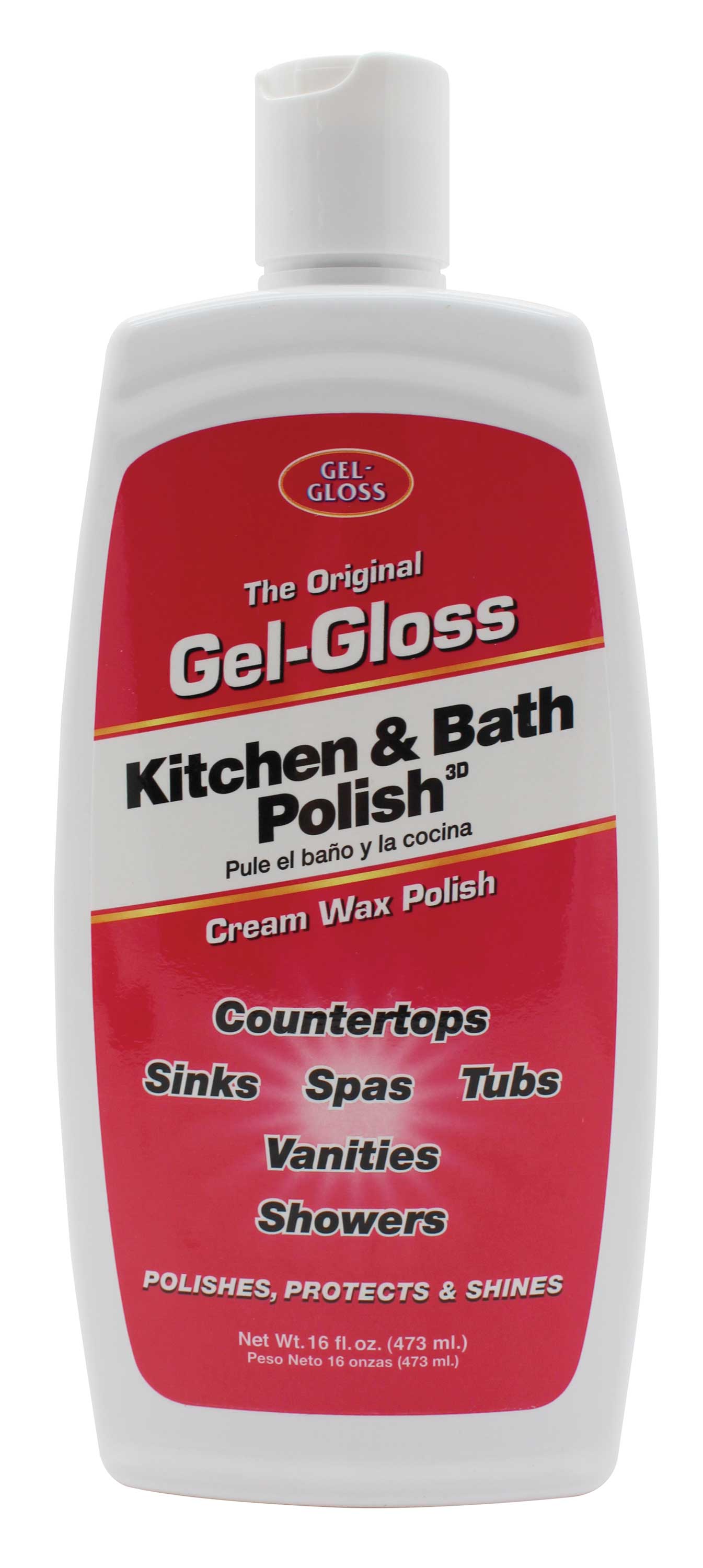 TR Industries GA-12 Gel-Gloss One Step Cleaner and Polish - 12 oz. Aerosol