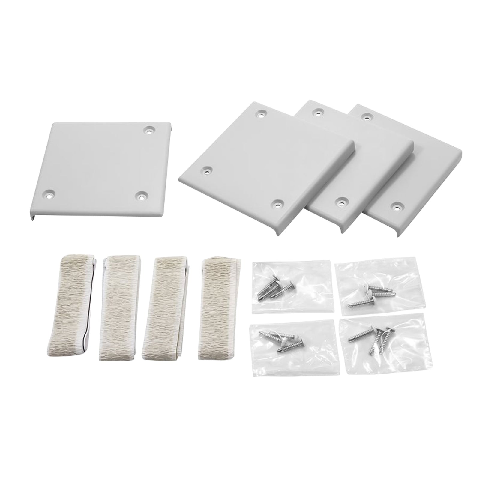 Camco 42218 Slideout Corner Plates Gray