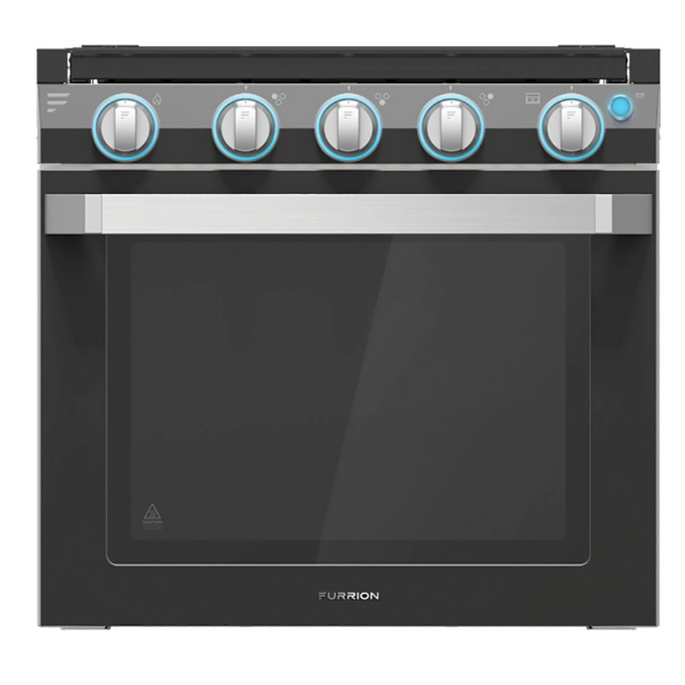 Furrion 2021123659 2-in-1 RV Gas Range Oven - 21", Black