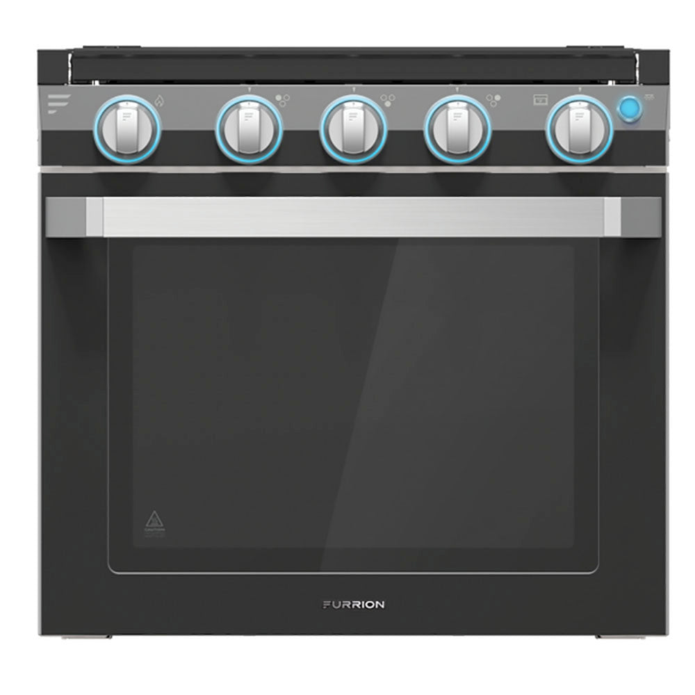 Lippert 695102 21” Two-in-One Range Oven – Black
