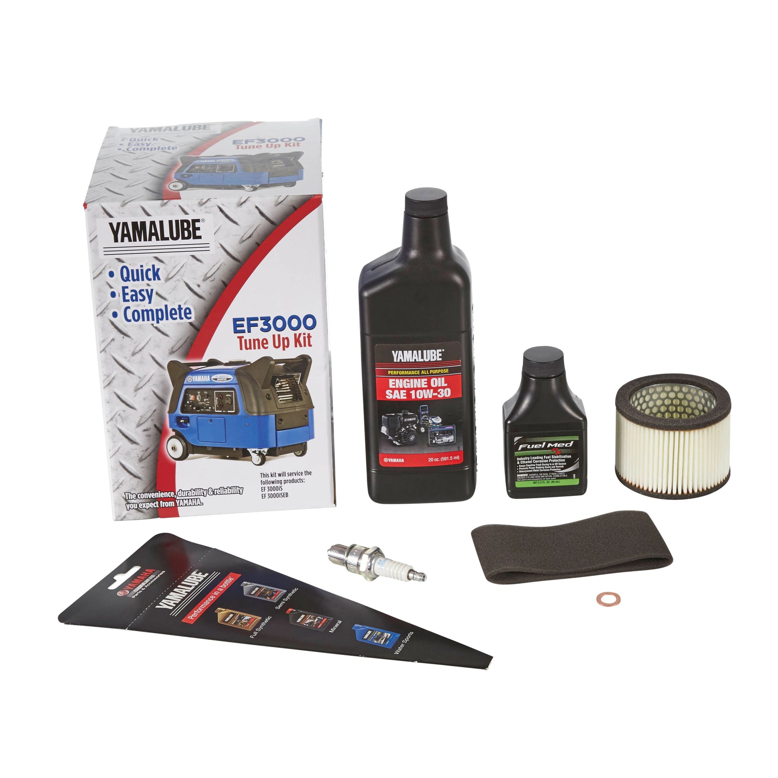 Yamaha LUB-EF300-KT-00 Yamalube Generator Tune-Up Kit - EF3000