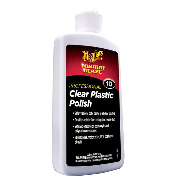 Meguiar's M1008 Clear Plastic Polish #10 - Hilltop Camper and RV