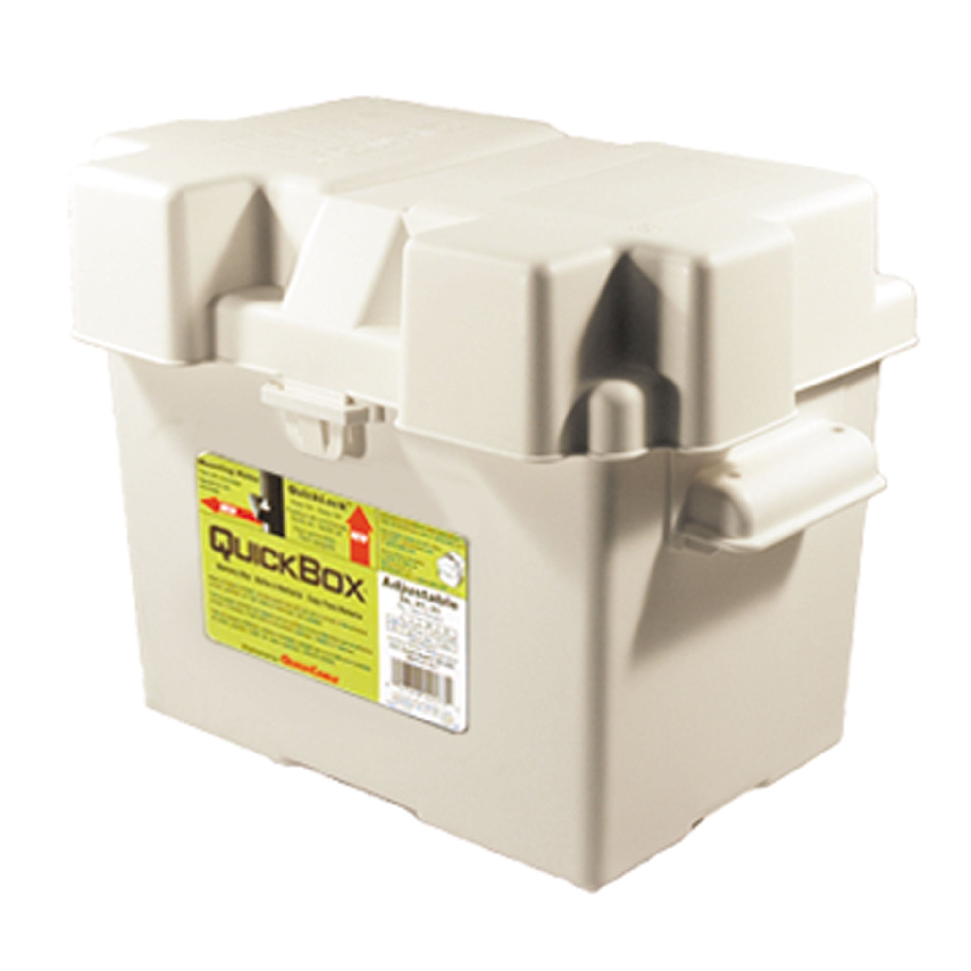 Quick Cable 120179-012 Group 24 Standard Battery Box - White