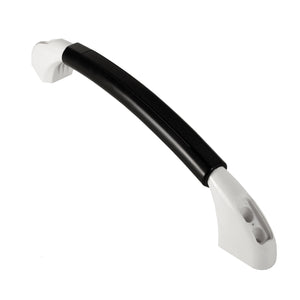 RV Designer E216 Soft Grab Handle - 18", White with Black Handle