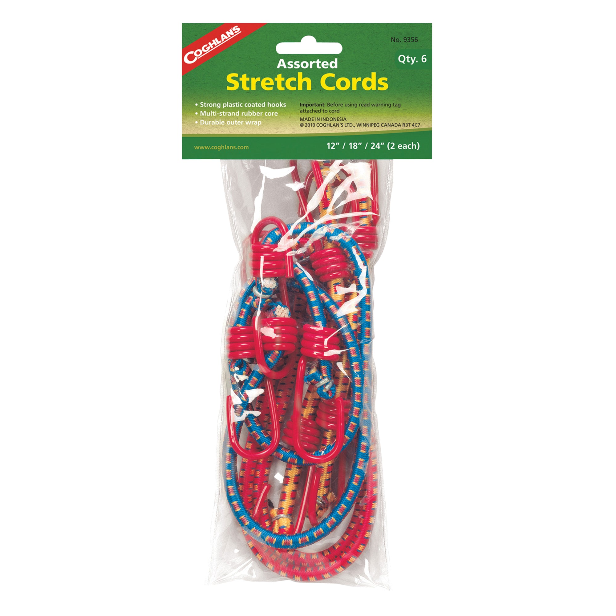 Coghlan's 9356 Assorted Stretch Cords