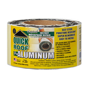 Cofair Products QR36 Quick Roof Pro Aluminum Waterproof Repair Tape - 36" x 33.5'