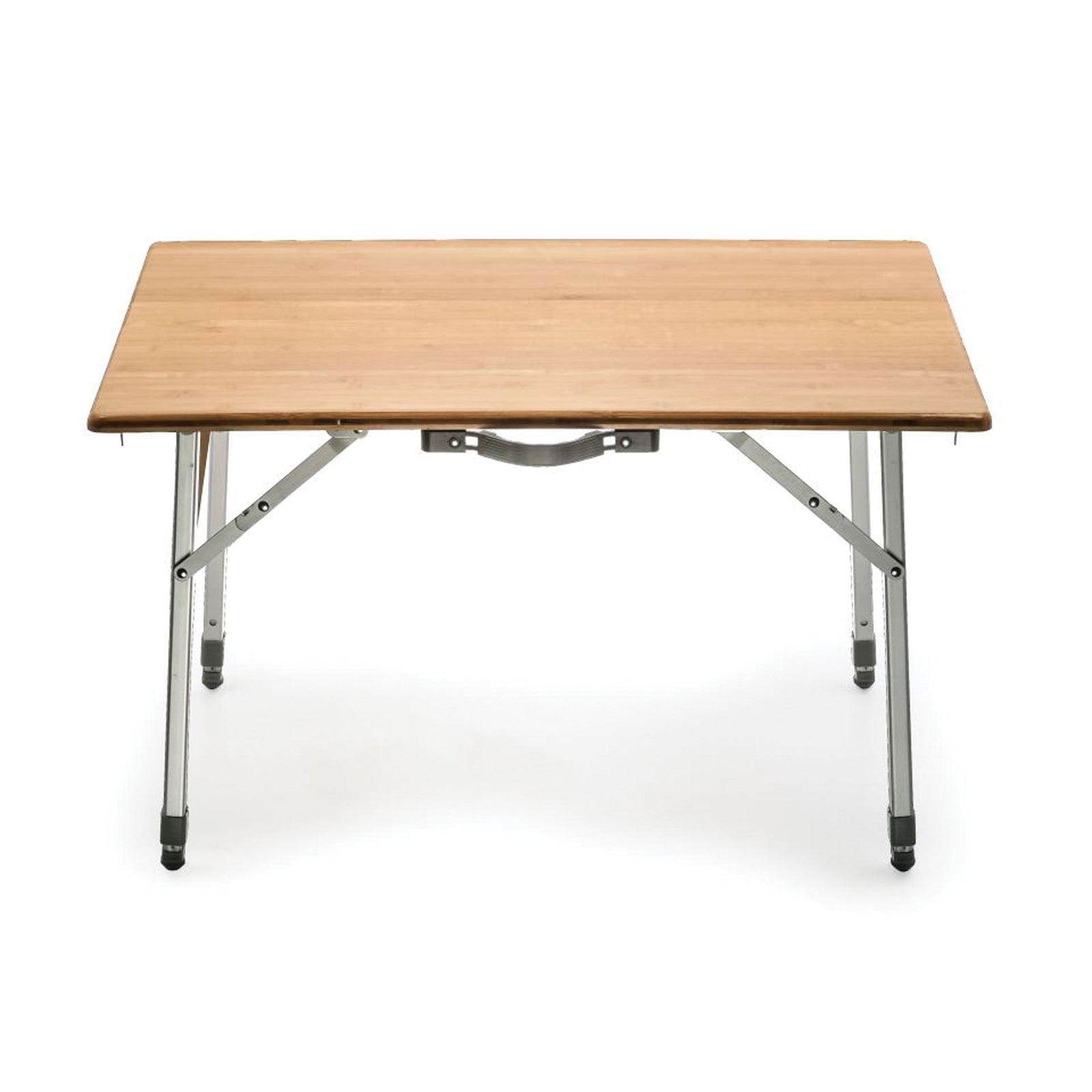 Camco 51893 Bamboo Folding Table Adjustable