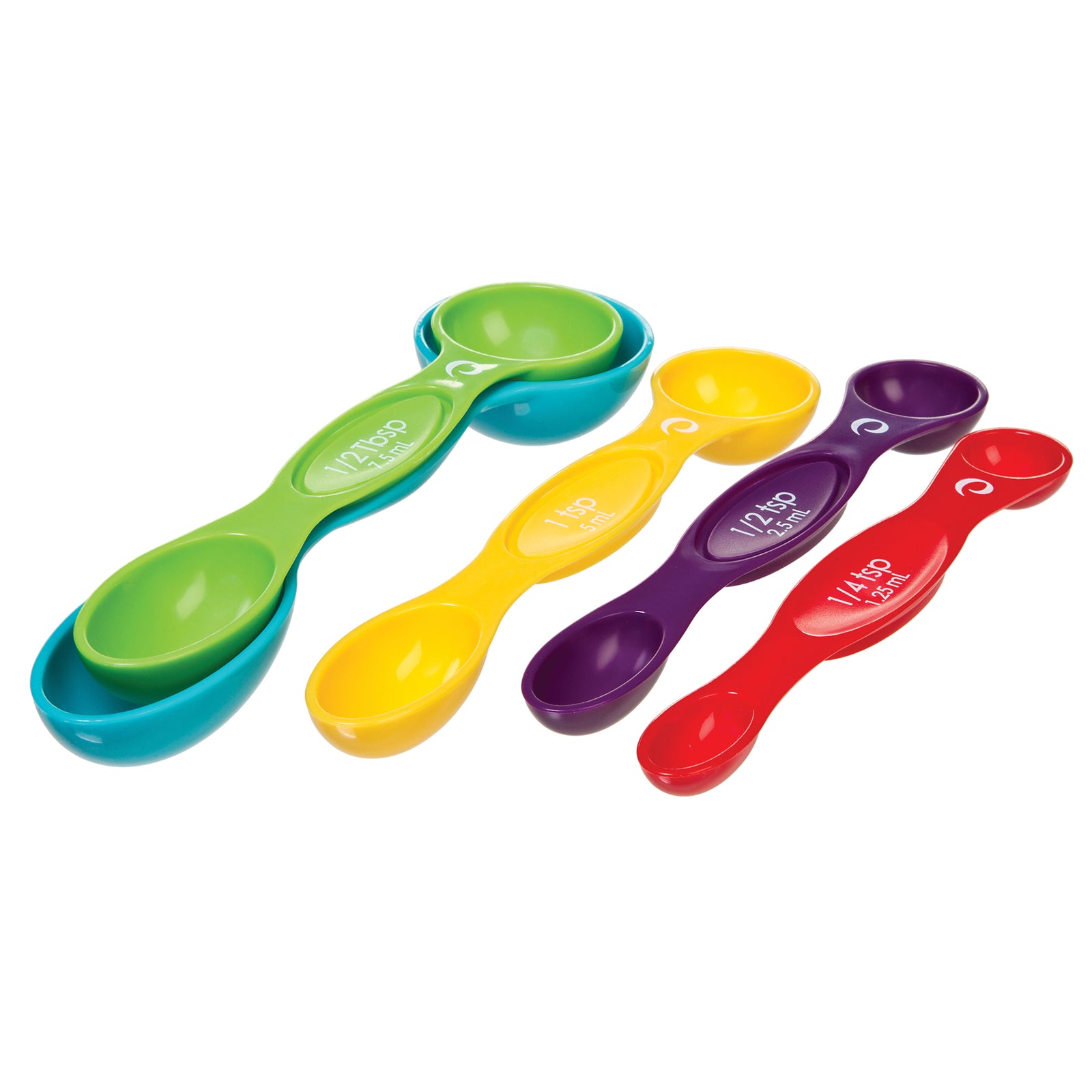 Progressive International BA-510 Snap-Fit Measuring Spoons 5 Pc