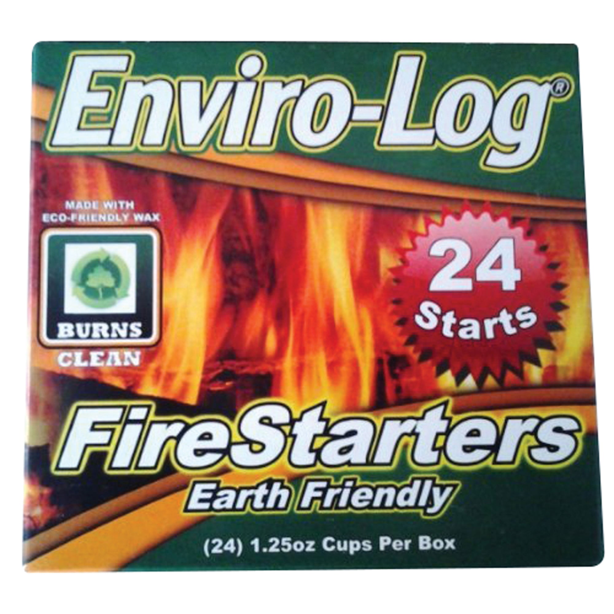 Fleming 10008 Sales Enviro Log Fire Starter - 24 Count