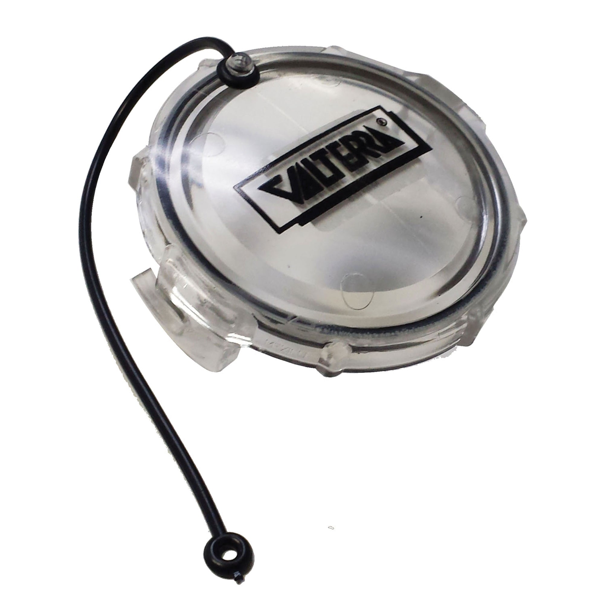 Valterra T1020CLRVP Waste Valve Cap - 3", Clear, Carded