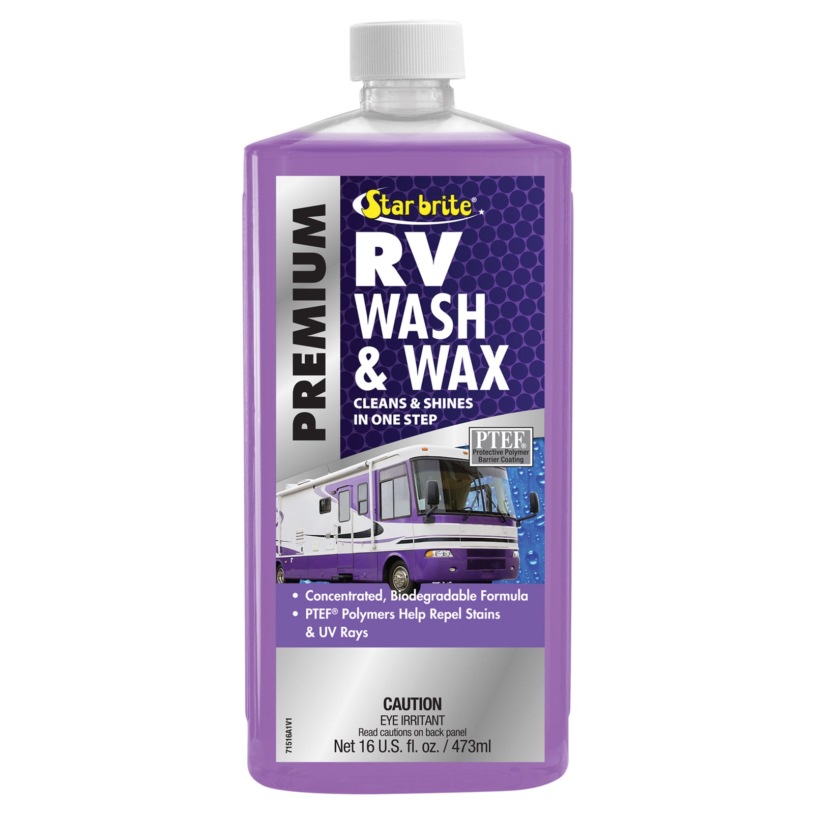 Star brite 071516P RV Wash and Wax - 16 oz.