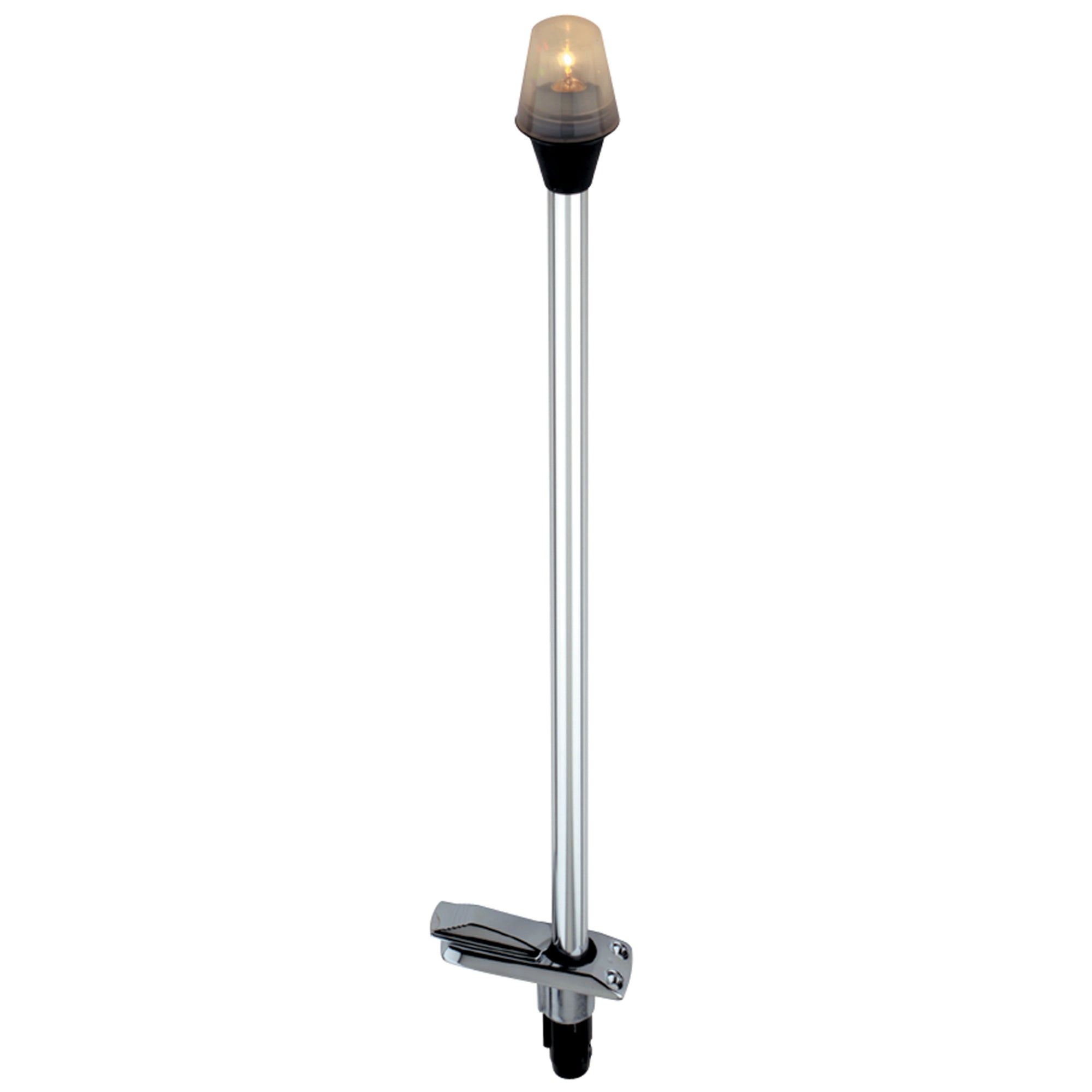 Attwood 7100B7 Stowaway Two-Mile Pole Light with Plug-In Base - 30 in.