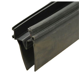 AP Products 018-2080-168 Black Double EKD Seal Base with 2-3/8" Wiper - 1-1/2" x 3-3/16" x 14'