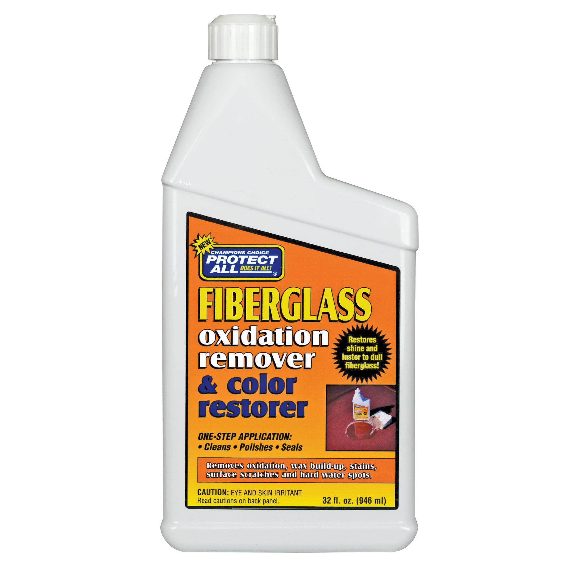 Thetford 55032 Protect All Fiberglass Oxidation Remover and Color Restorer - 32 oz. Bottle