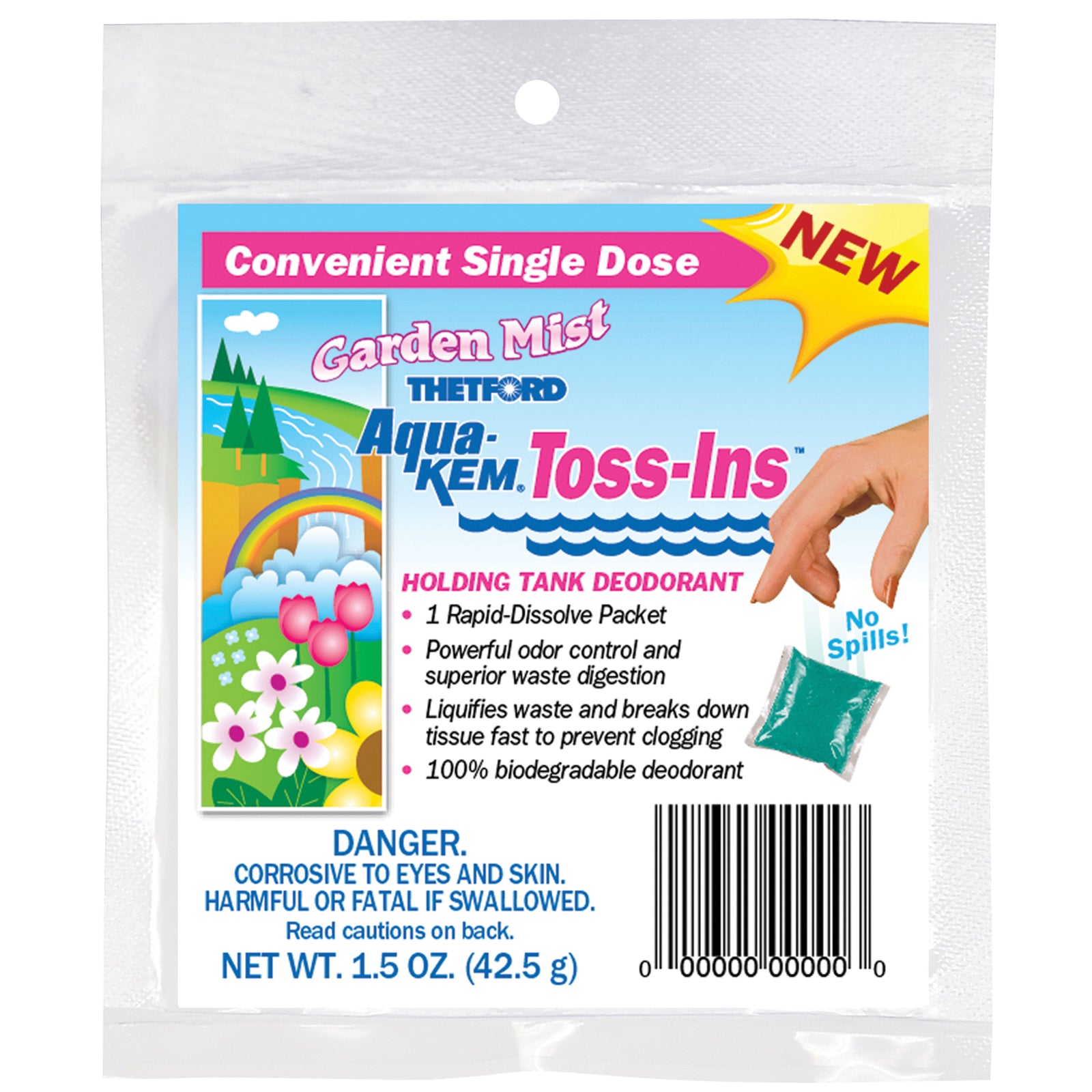 Thetford 96132 Aqua-Kem - Garden Mist Toss-Ins, 100 Pack, Bulk