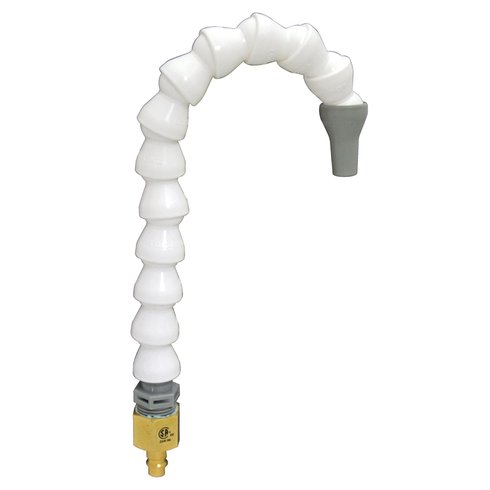 Empire Faucets CRD-FLEX-SPT-W 14" Flexible Spout for Quick Disconnect Valves - White