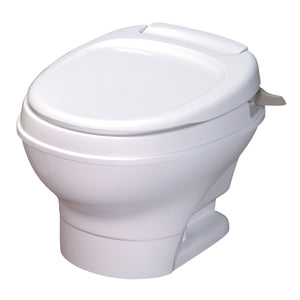 Thetford 31657 Aqua-Magic V Hand Flush Water Saver - Low, White