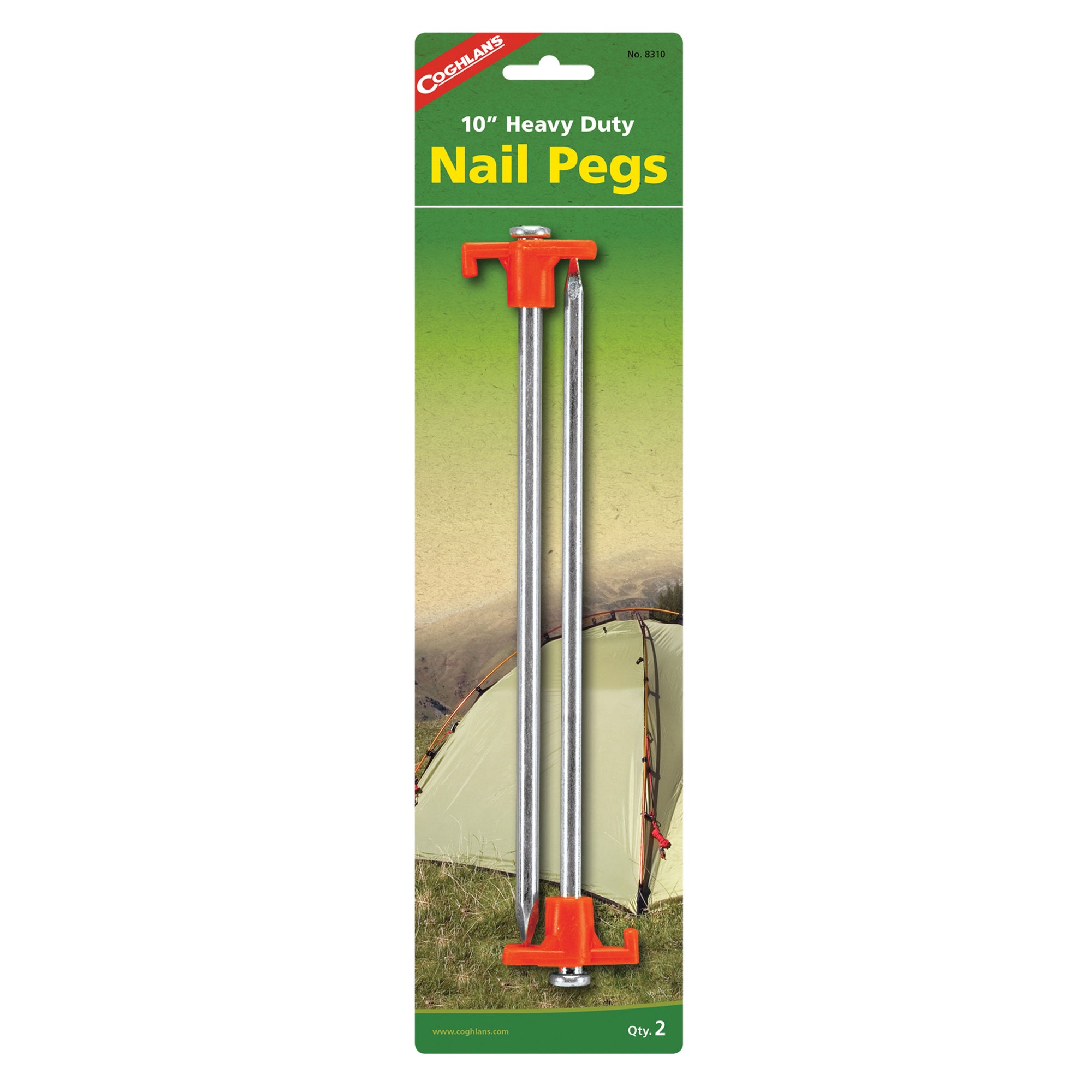 Coghlan's 8310 Nail Tent Pegs - 2-Pack