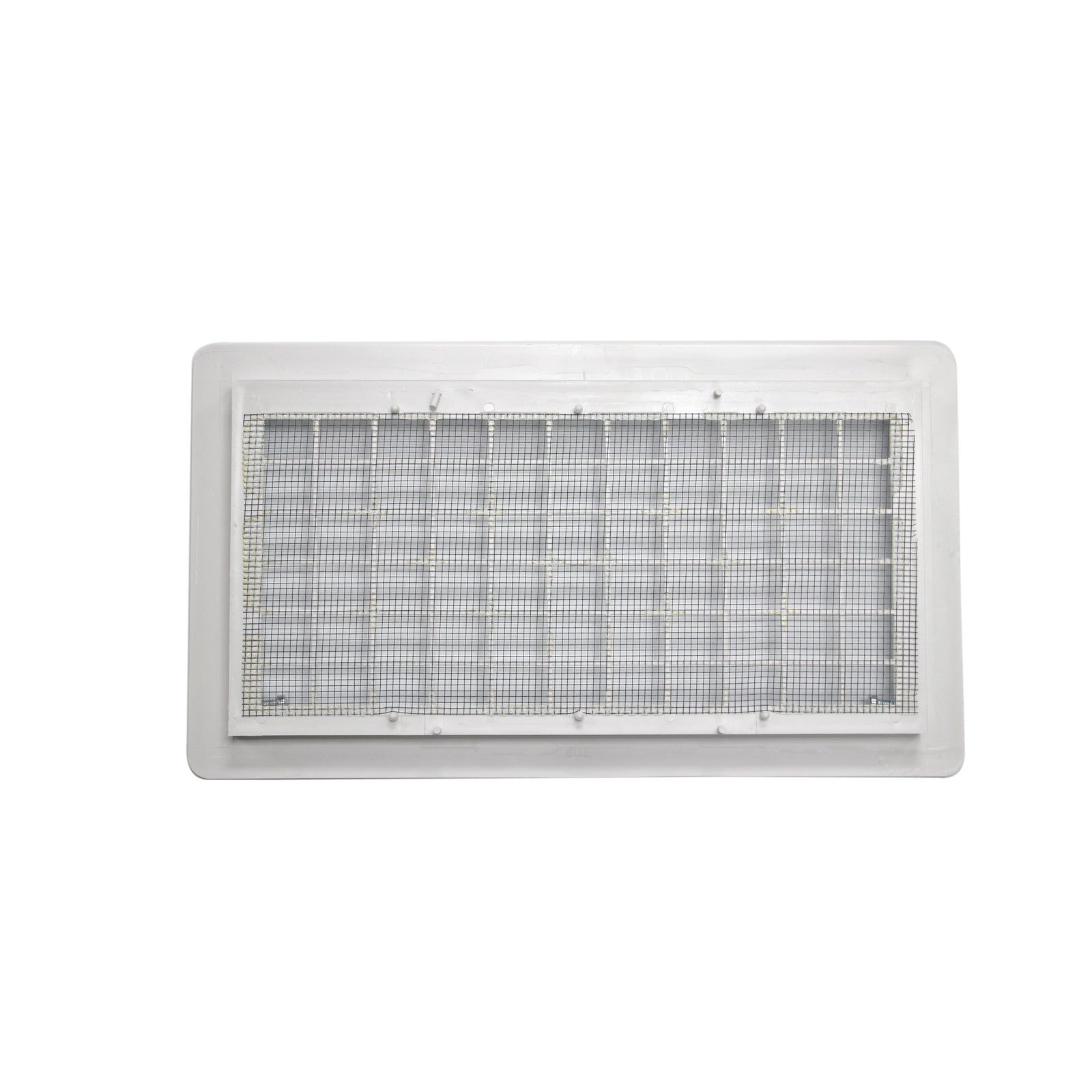 Rustique Enterprises VENT F/RAPID WALL WHITE Rapid Wall Vent 18" x 10" - White