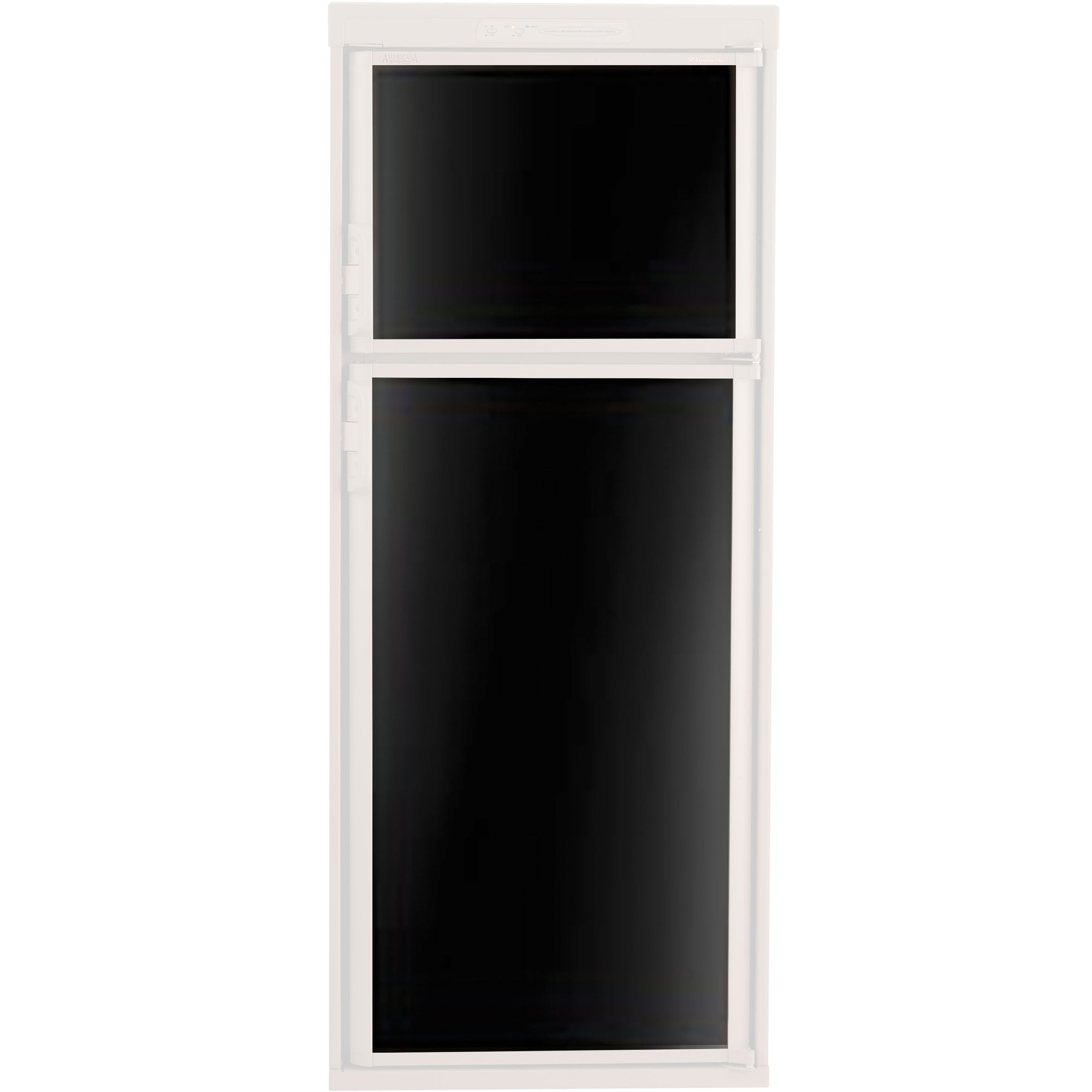Dometic 3106863.057C Refrigerator Door Panel, Main Panel for RM2451/2452/2453 - Black Acrylic
