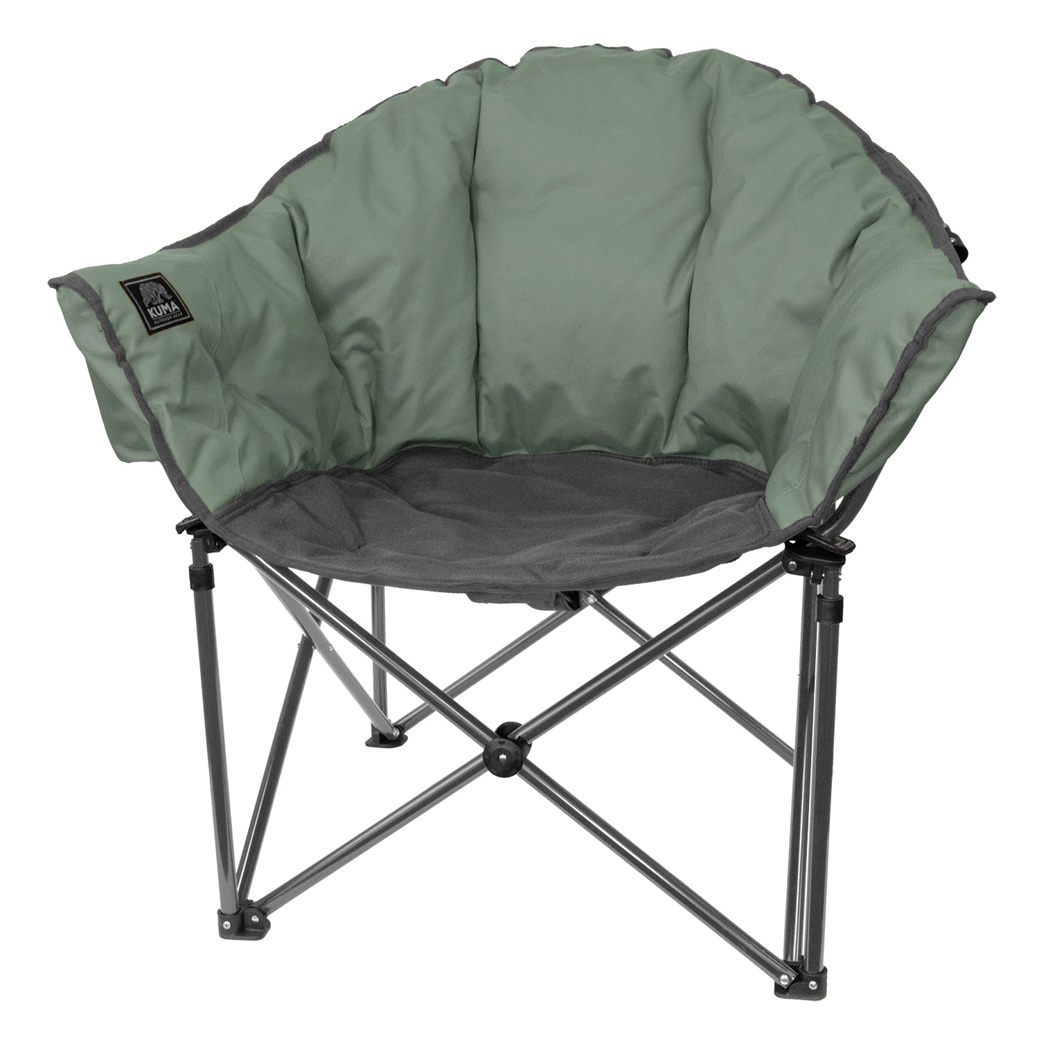 Kuma 433-KM-LBCH-SG Lazy Bear Chair - Sage/Graphite