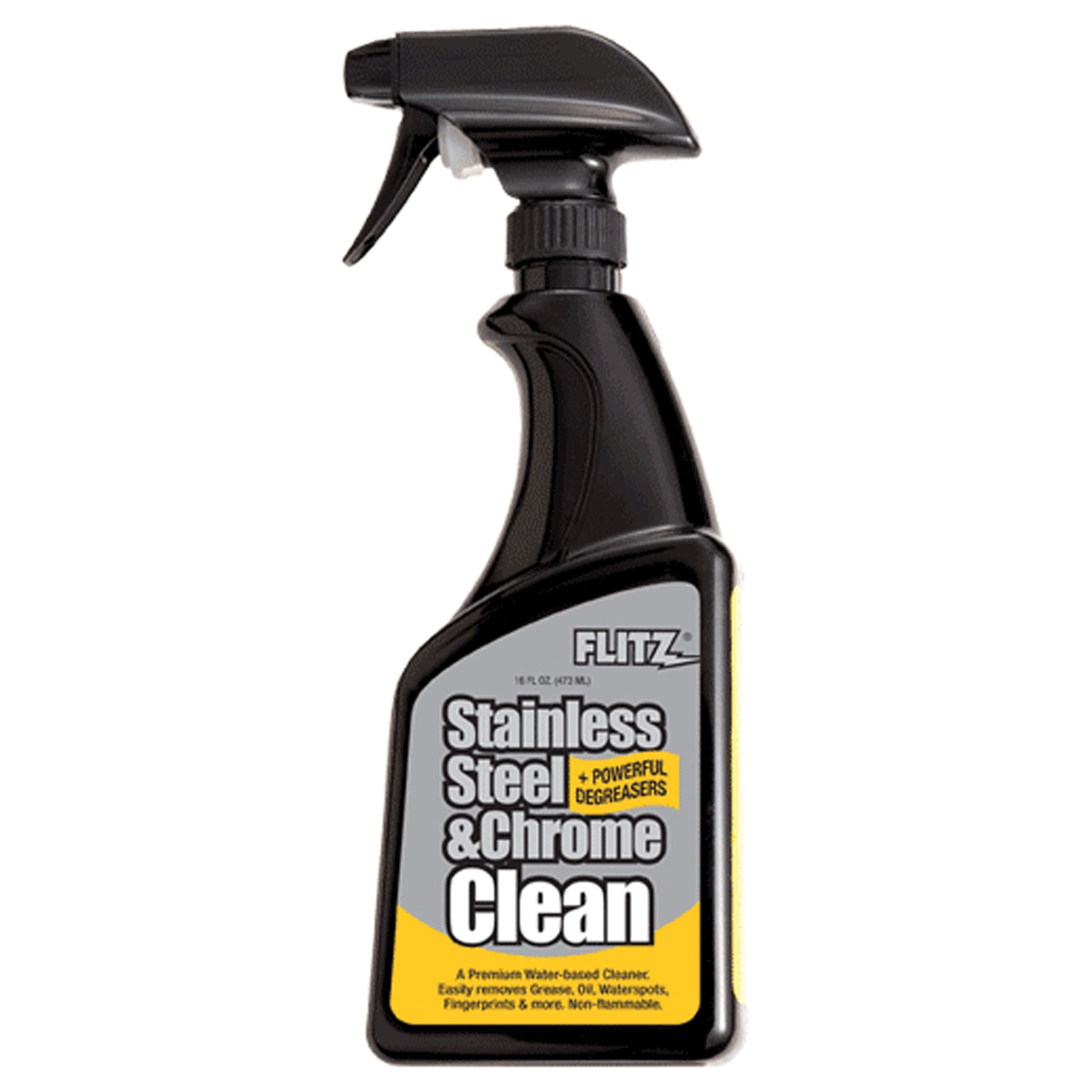 Flitz SP01506 Stainless Steel and Chrome Clean - 16 oz.