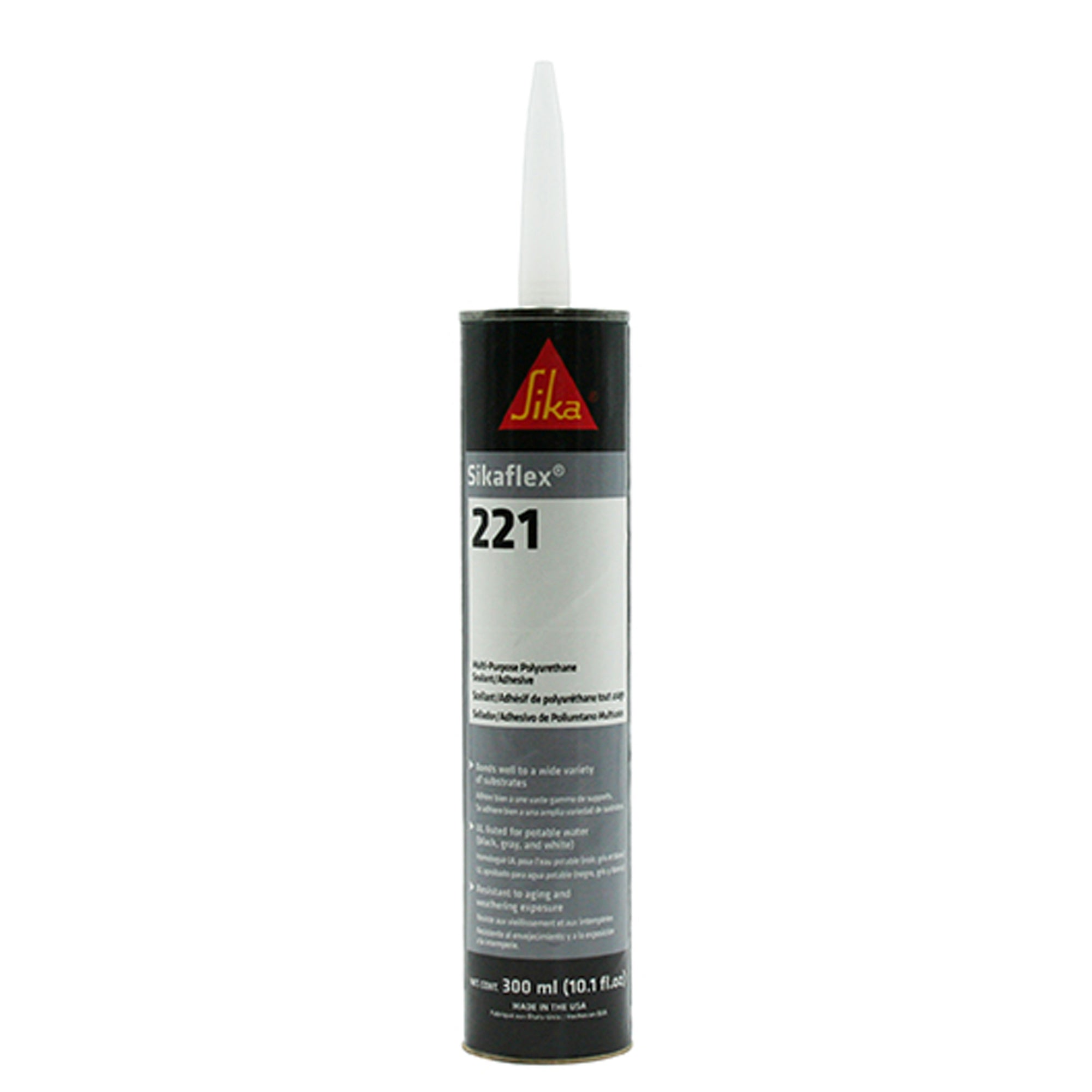 AP Products 017-90892 Sikaflex-221 Sealant - 300 ML, Aluminum Gray