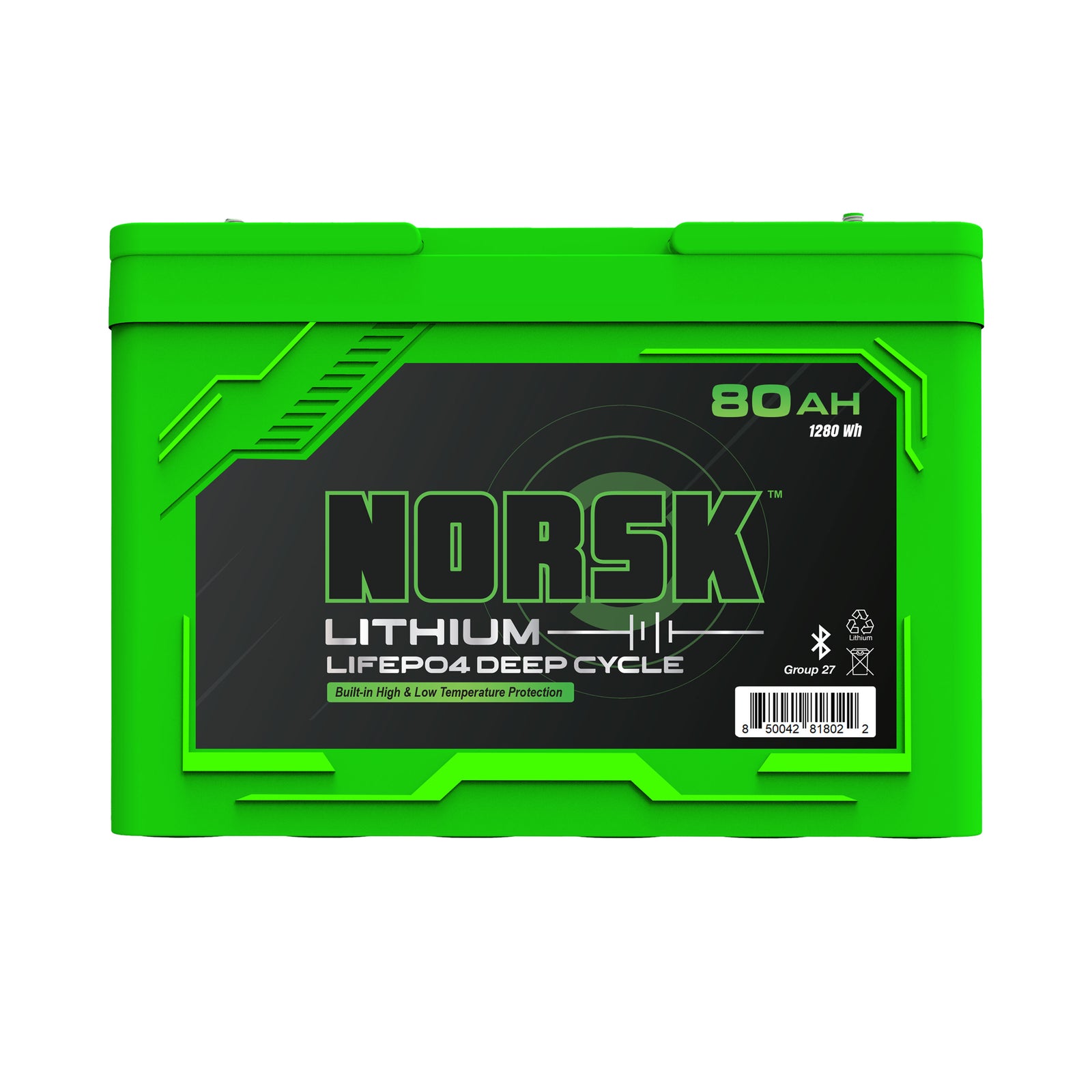 Norsk 23-100 LiFePO4 Marine/ RV Battery - 12.8V / 100Ah