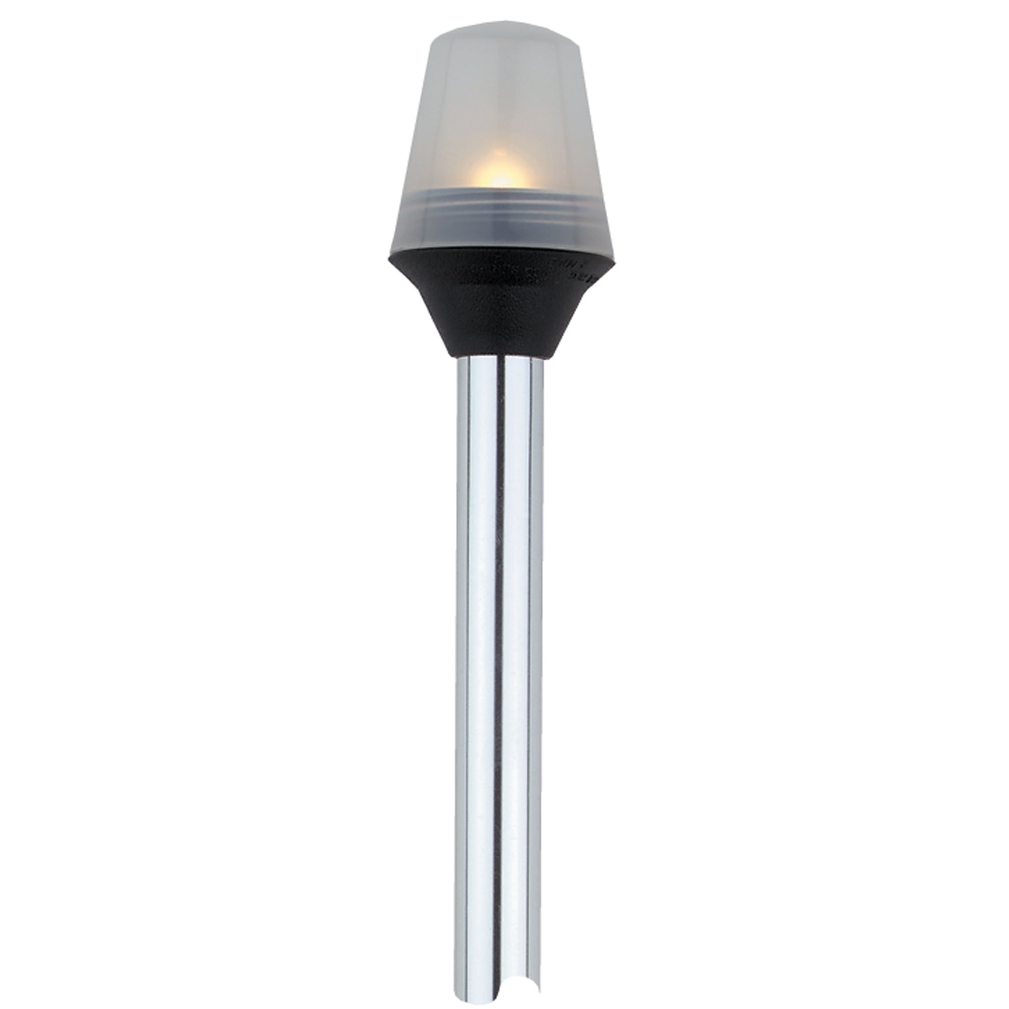 Attwood 5122-08-7 Two-Mile Fixed Base All-Round Pole Light - Globe Style