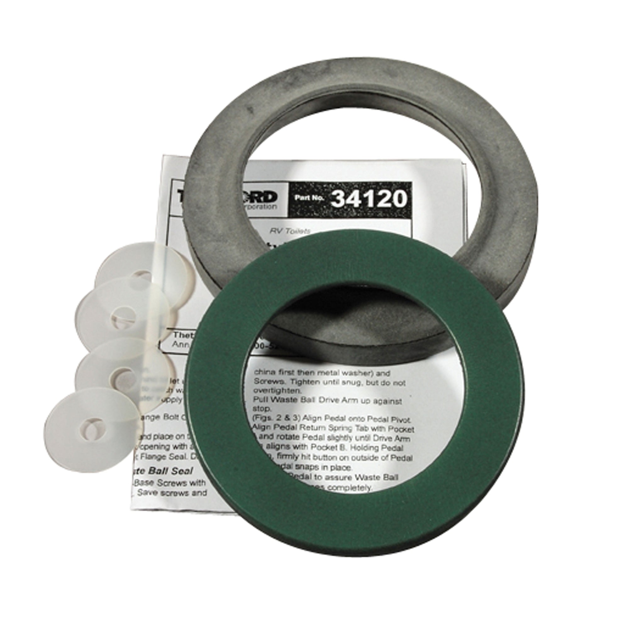 Thetford 34120 Waste Ball Seal Kit for Style II, Lite, and Plus