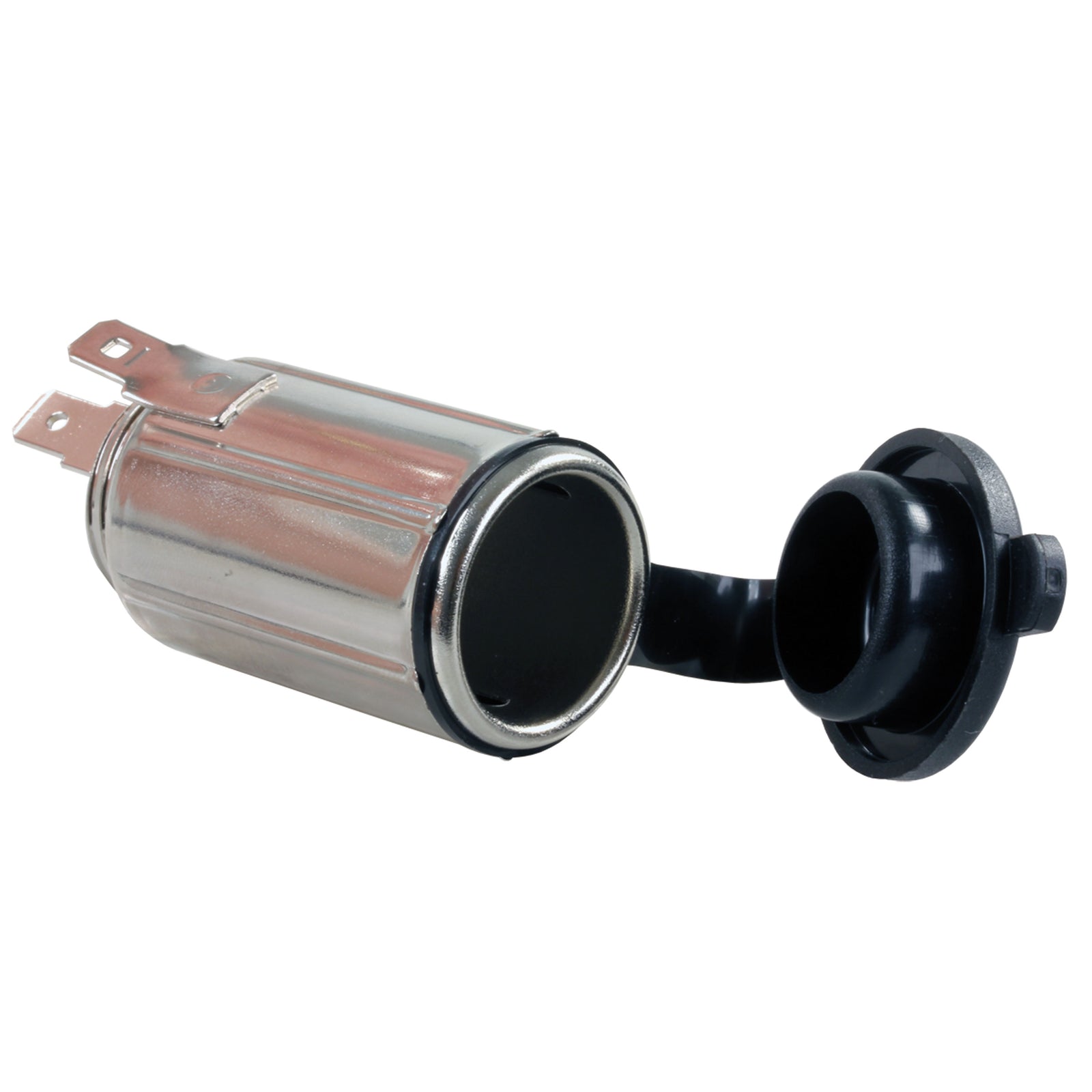 JR Products 15125 Metal 12V Charging Port