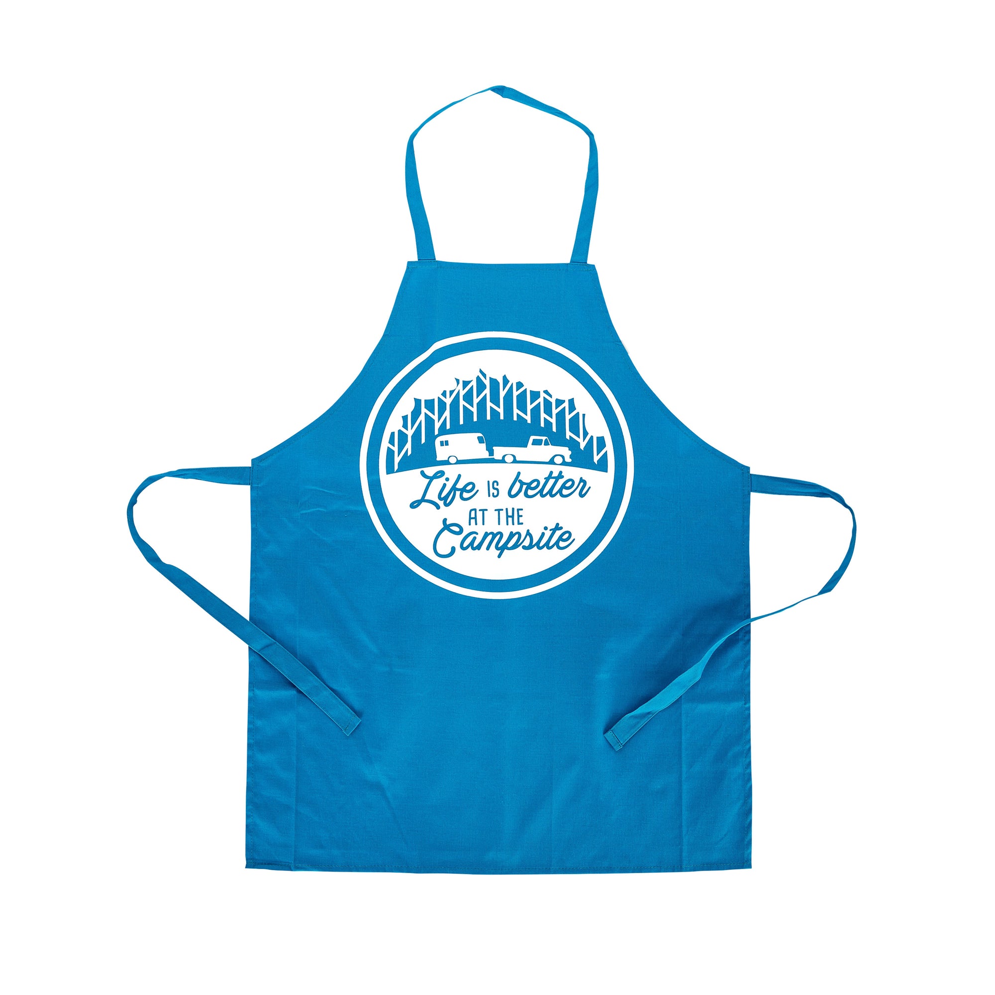 Camco 53258 "Life is Better at the Campsite" Apron - Teal