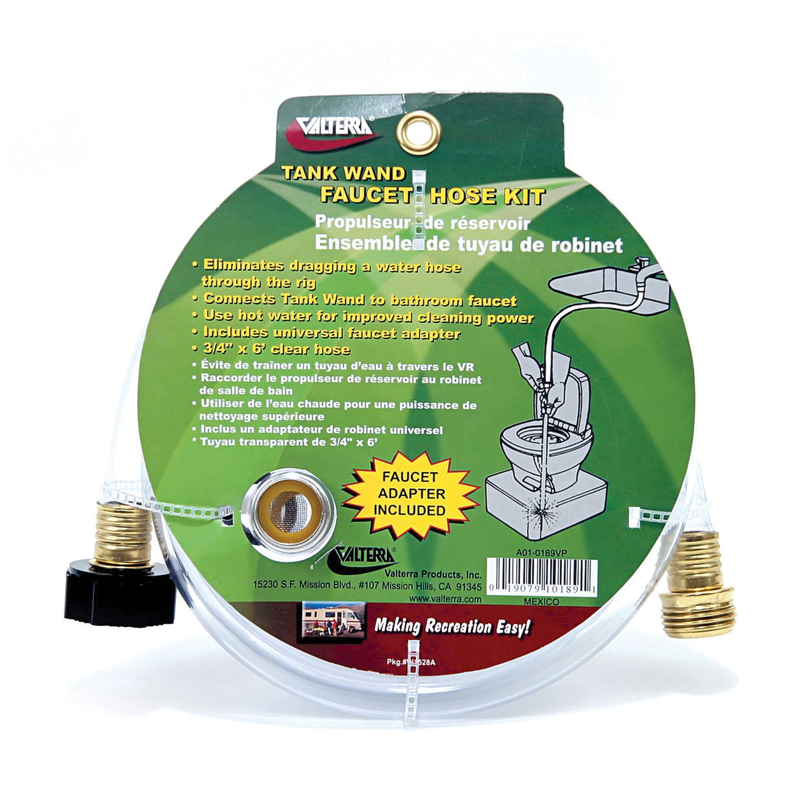 Valterra A01-0189VP Tank Wand Hose Kit