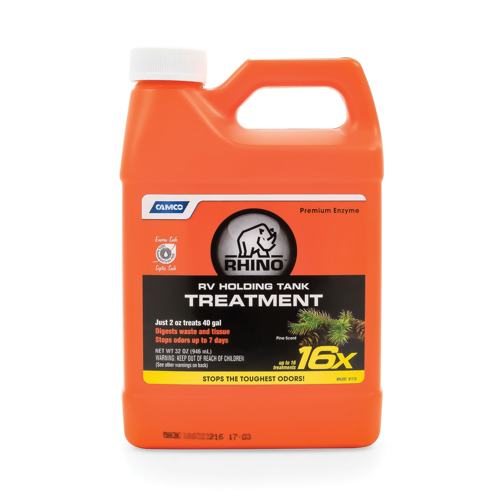 Camco 41513 Rhino Holding Tank Treatment 32 Oz