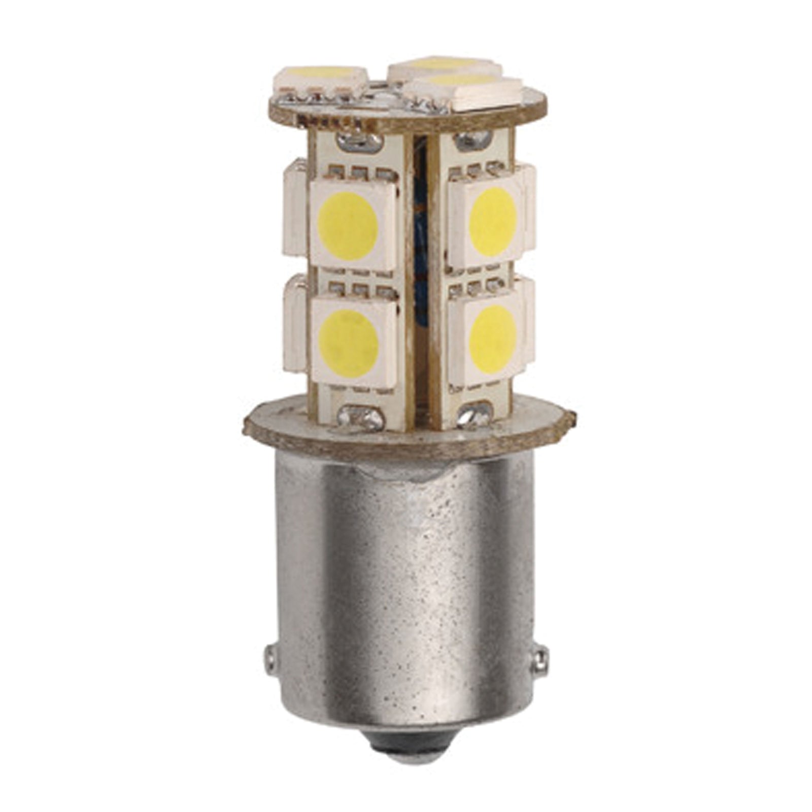 AP Products 016-1156-170 Star Lights 12V Exterior Replacement Single Circuit Tail Light Bulb - Pack of 2, White (6500K)