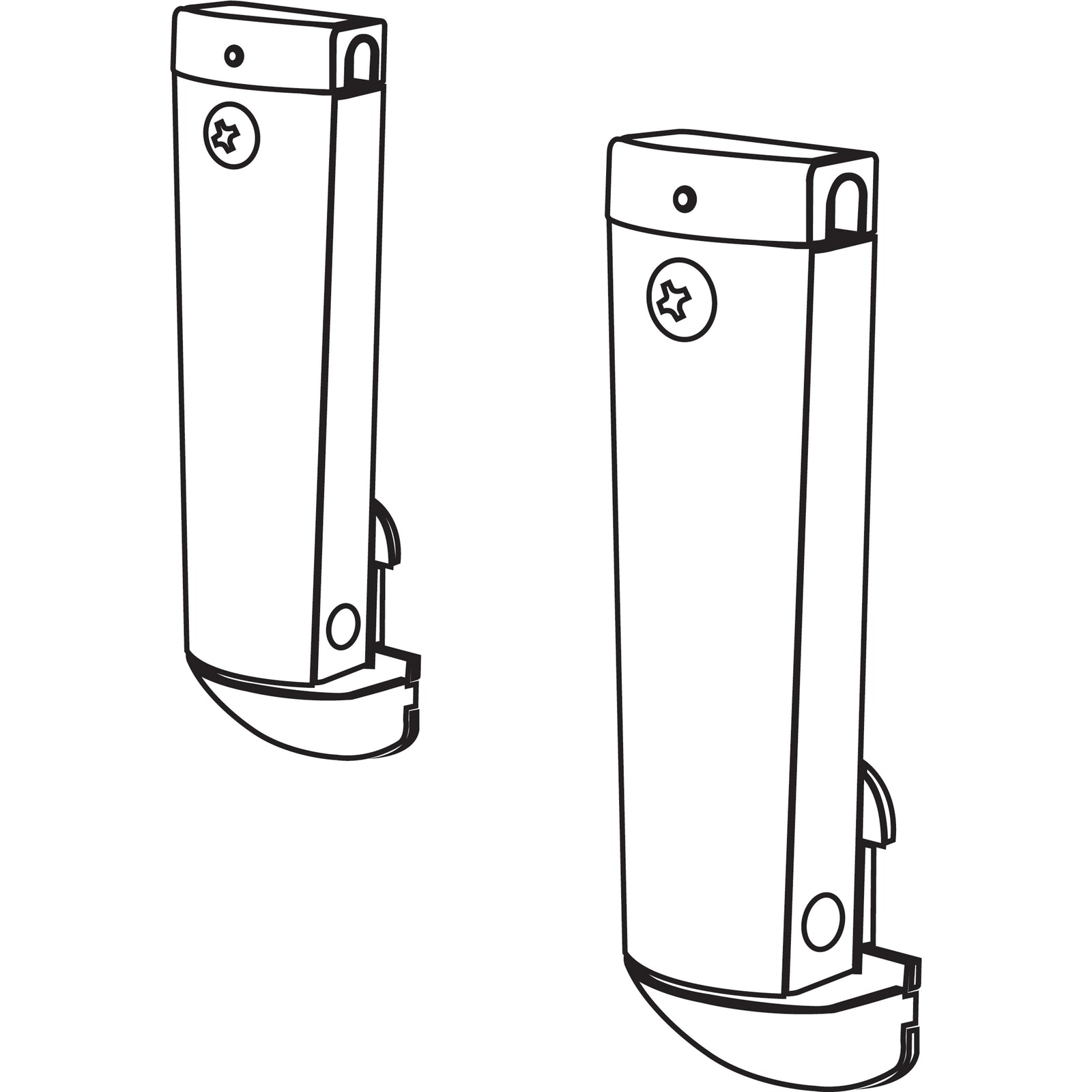 Dometic 830757.001U Window Awning Hardware for Elite and Deluxe Plus Window Awning - 30 in. Black, New