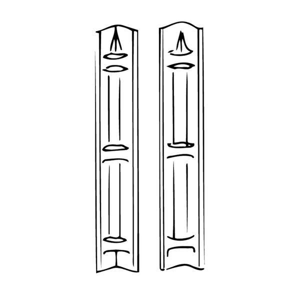 Kinro W260C2/PACK Corner Caddy Tub Surround White Hilltop Camper