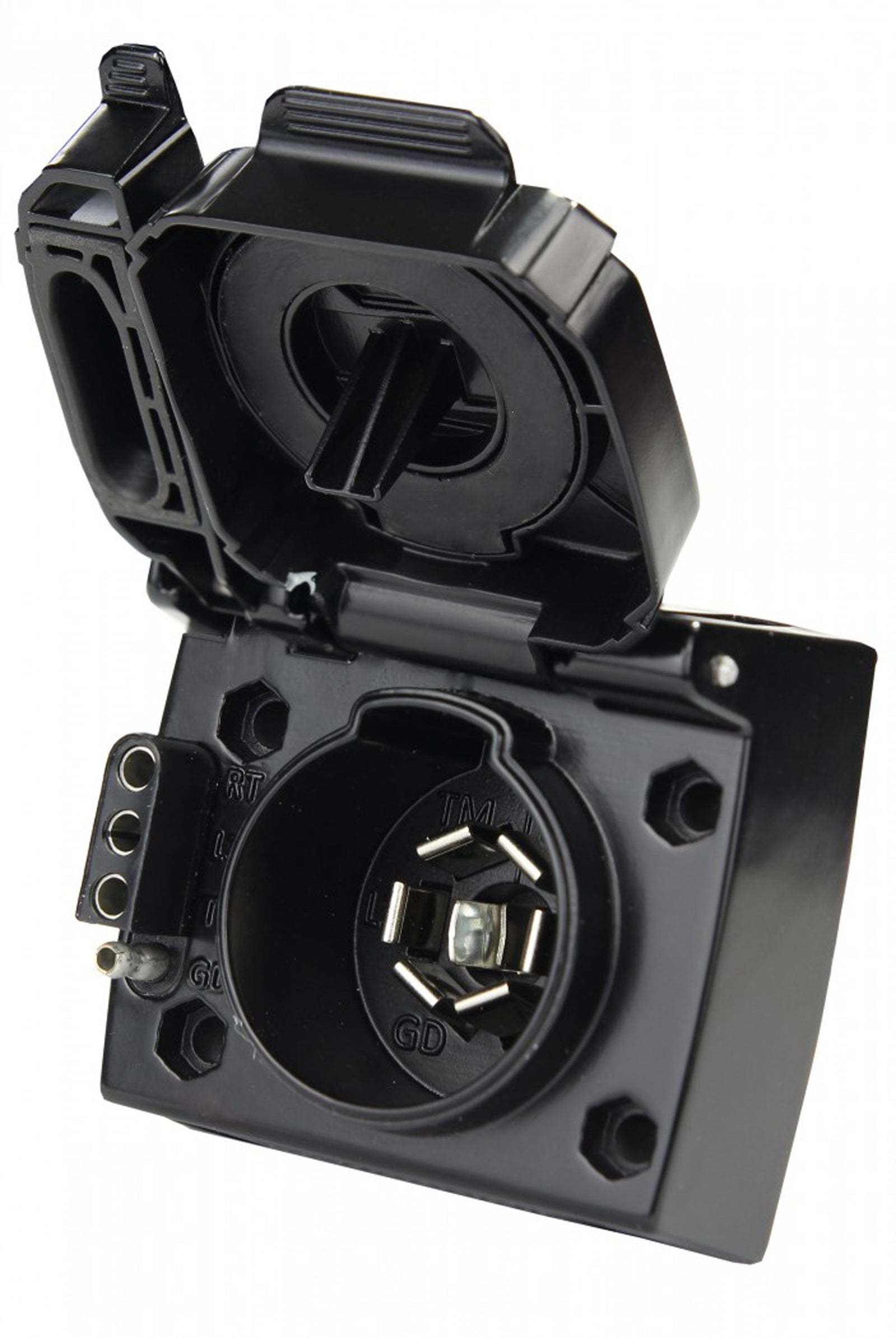 Hopkins 48474 Endurance Multi-Tow 7-Blade and 4-Flat Vehicle Side