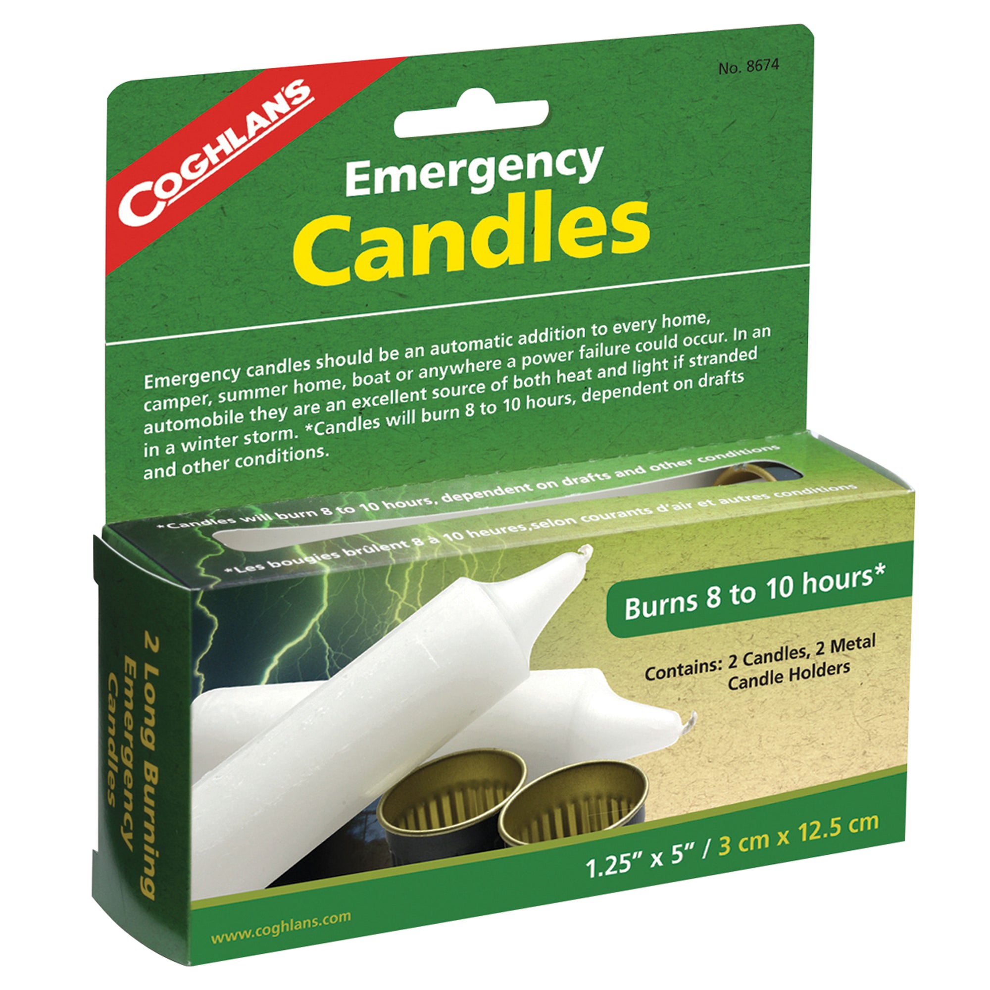 Coghlan's 8674 Emergency Candles