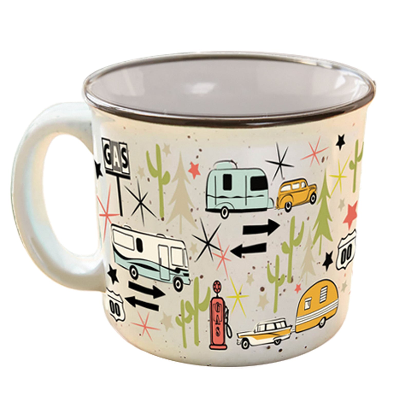 Camp Casual CC-004C The Mug - Wanderlust White
