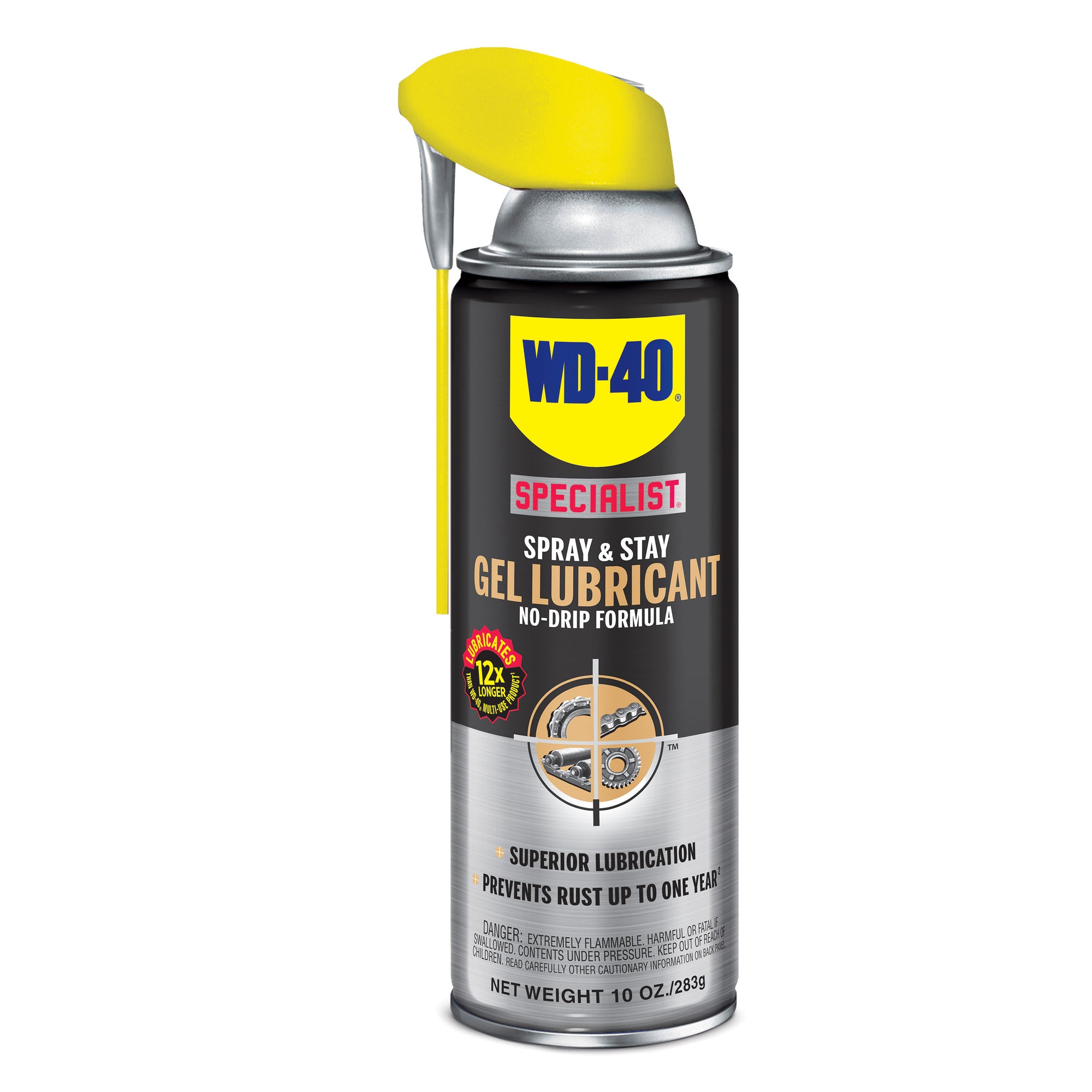 WD40 Company 300103 Specialist Gel Lube Spray & Stay - 10 oz.