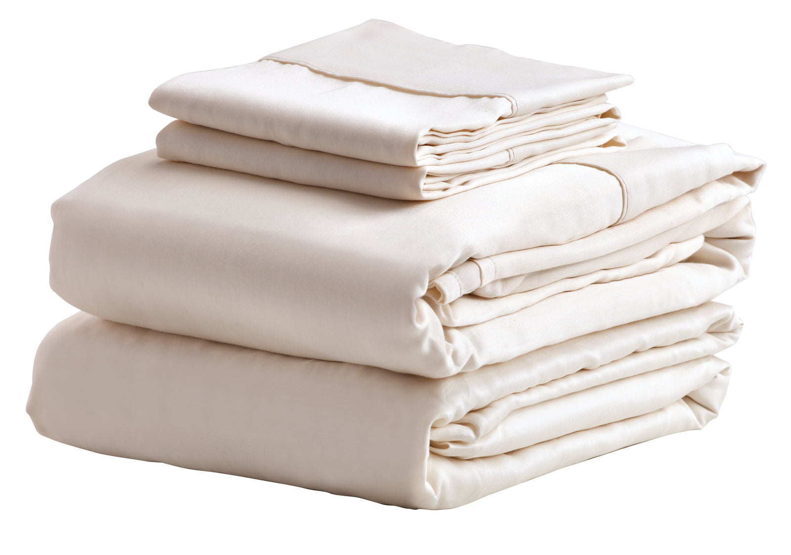 Denver Mattress 343517 RV Collection Ivory Microfiber Sheet Set - Queen
