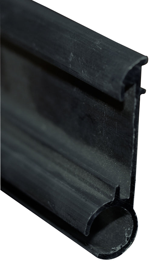 AP Products 021-51002-16 Aluminum Awning Rail with Insert Slot - 16', Black (Pack of 5)