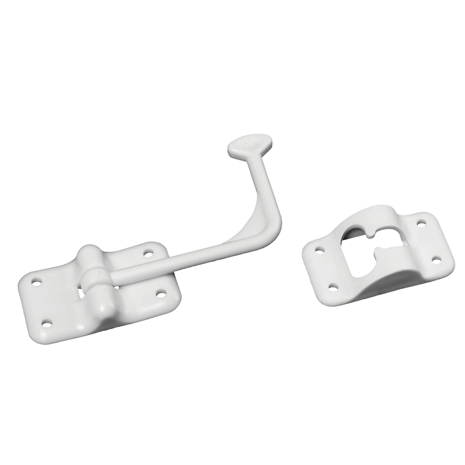 RV Designer E250 Plastic Entry Door Holder - Angled 90°, White